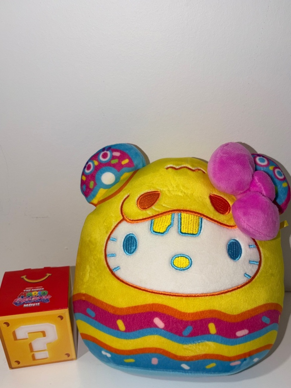 8" Rare Squishmallows Hello Kitty Kaiju Plush Sanrio Kellytoy- Cute like new✨